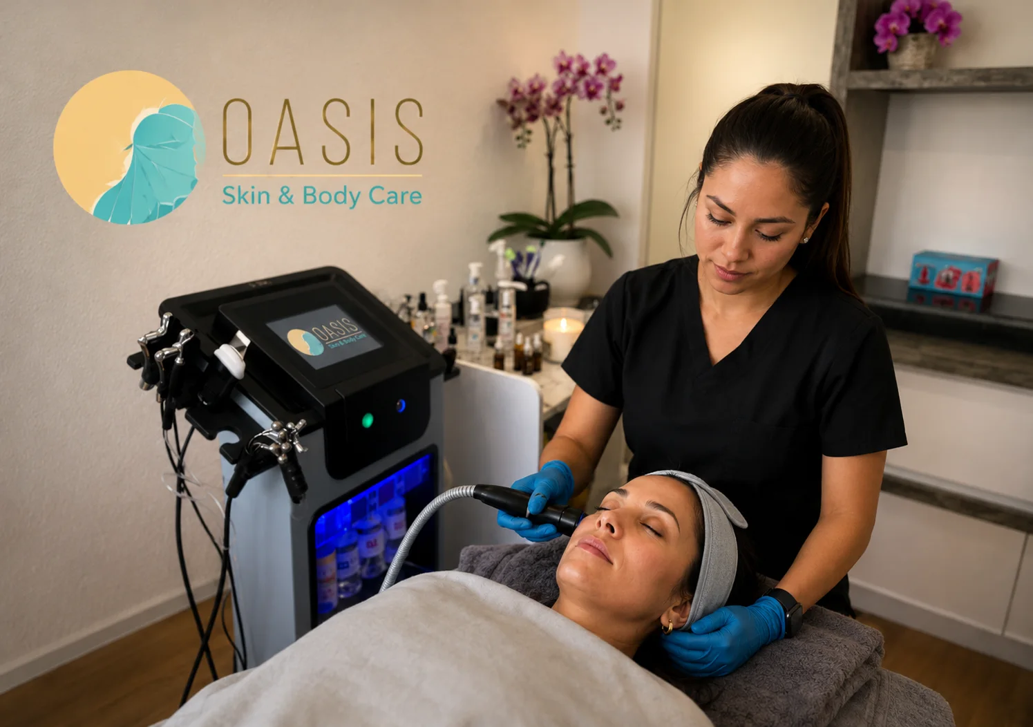 Tratamiento facial en OASIS Skin & Body Care, Ciudad Satélite